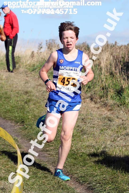 Boys under-13s Start Fitness NEH, Wrekenton. Photo:  David T. Hewitson/Sports for All Pics